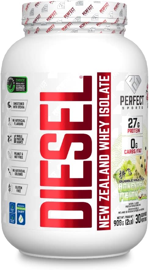 DIESEL 100% New Zealand Whey Isolate, Grass-Fed & Pasture Raised