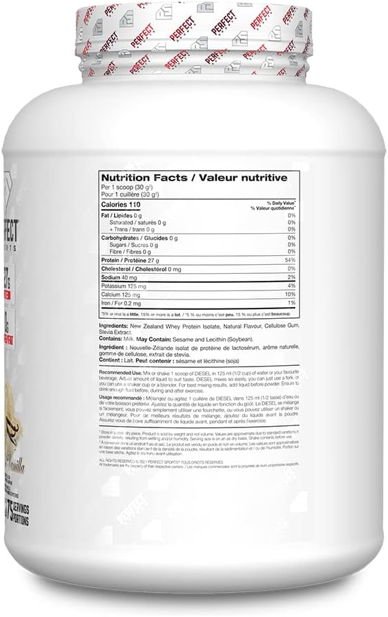 DIESEL 100% New Zealand Whey Isolate, Grass-Fed & Pasture Raised