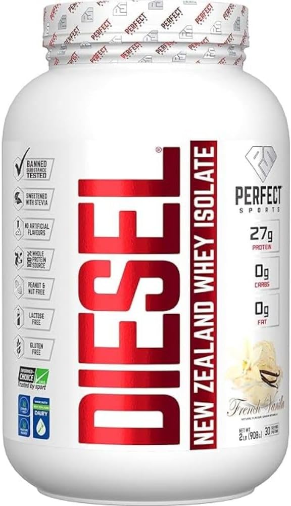 DIESEL 100% New Zealand Whey Isolate, Grass-Fed & Pasture Raised