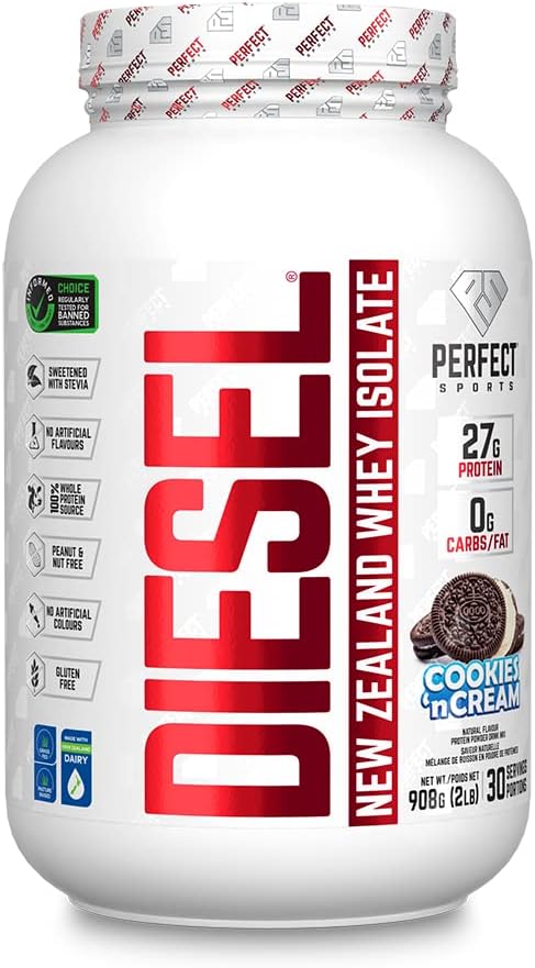 DIESEL 100% New Zealand Whey Isolate, Grass-Fed & Pasture Raised