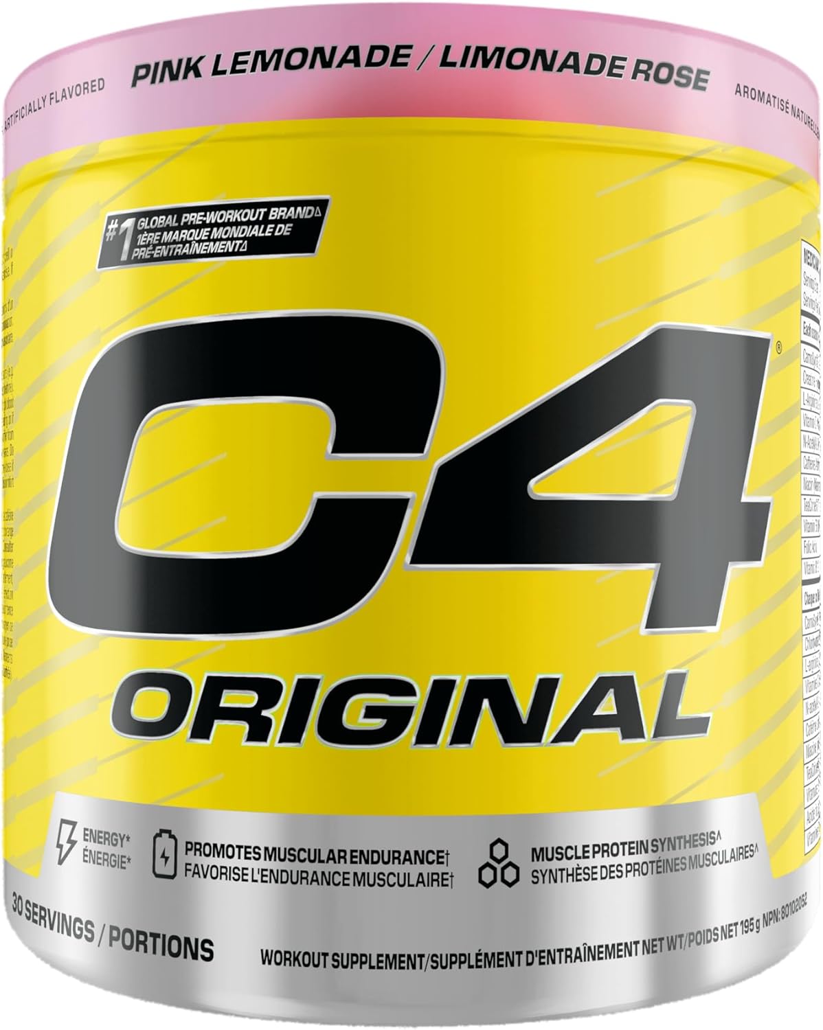 Cellucor C4 Original Pre Workout Powder, Energy Drink Supplement with Creatine & Beta Alanine, Fruit Punch