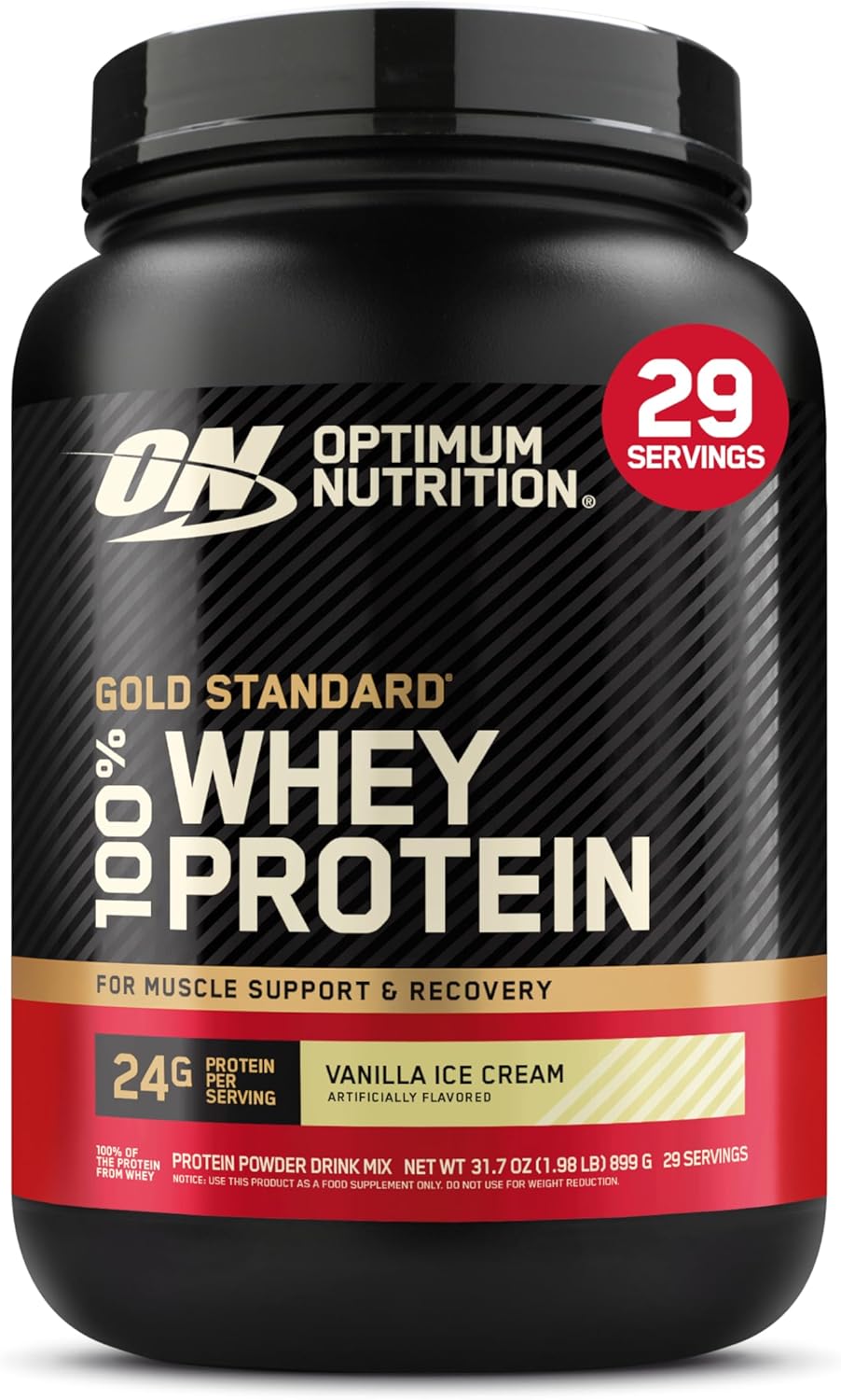 Optimum Nutrition Gold Standard 100% Whey Protein Powder (Packaging May Vary)