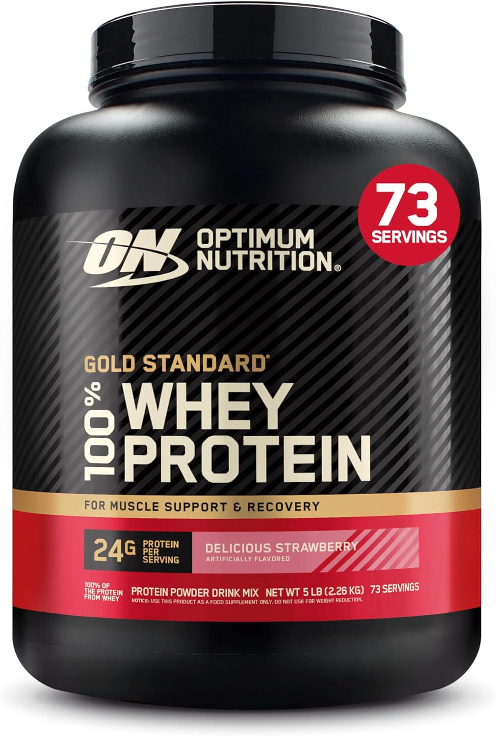 Optimum Nutrition Gold Standard 100% Whey Protein Powder (Packaging May Vary)