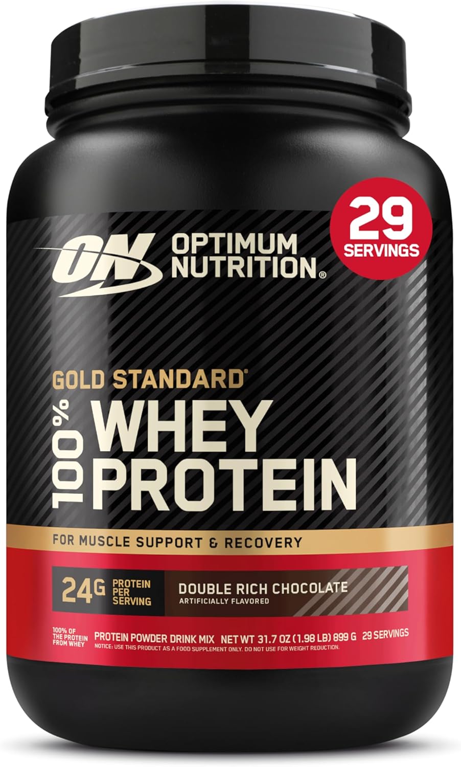 Optimum Nutrition Gold Standard 100% Whey Protein Powder (Packaging May Vary)