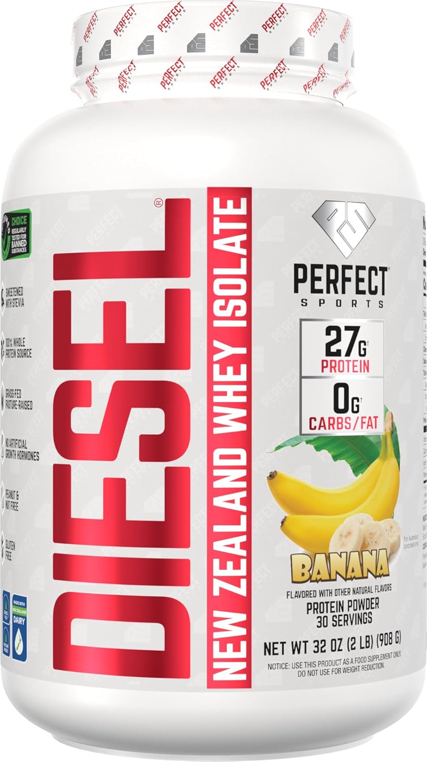 DIESEL 100% New Zealand Whey Isolate, Grass-Fed & Pasture Raised