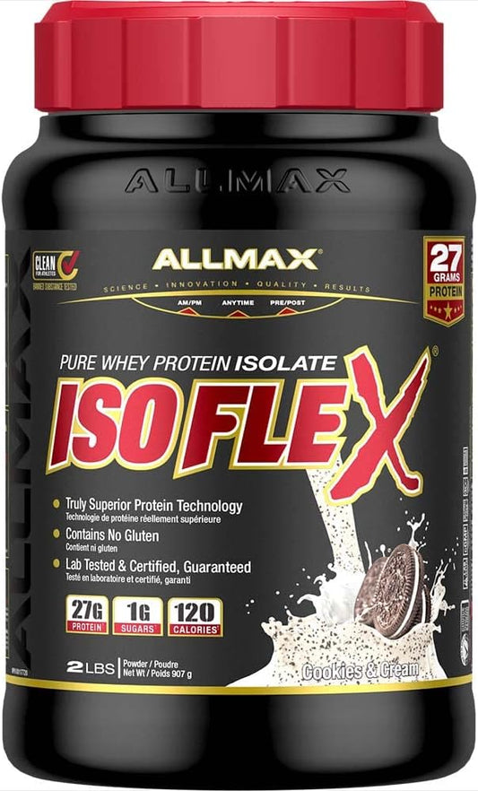ALLMAX Nutrition - ISOFLEX - 100% Ultra-Pure Whey Protein Isolate 