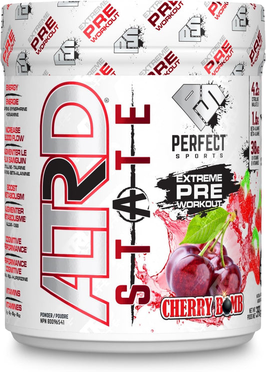 ALTRD STATE Pre Workout Powder, Cherry Bomb, 40 Servings