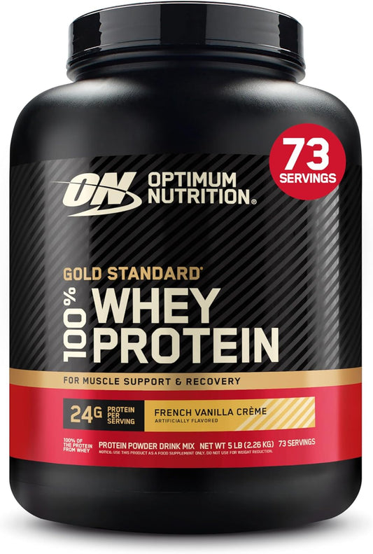 Optimum Nutrition Gold Standard 100% Whey Protein Powder (Packaging May Vary)