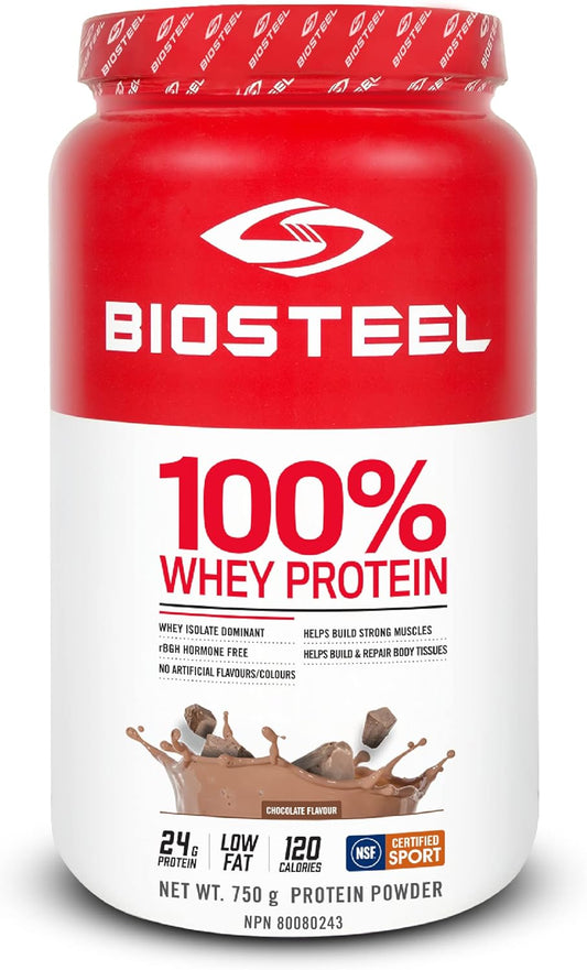 Biosteel Sports 100% Whey Protein Powder, Rbgh Hormone Free and Non-Gmo Post Workout Formula