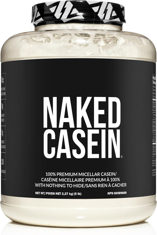 Naked Casein - Micellar Casein Protein Powder - Bulk, Gmo-Free, Gluten Free, Soy Free, Preservative Free - Stimulate Muscle Growth - Enhance Recovery 
