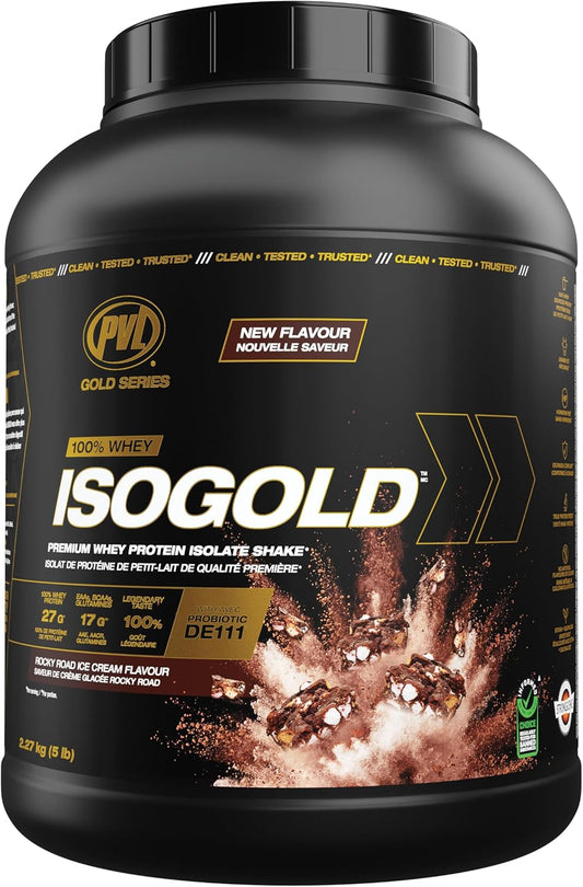 ISOGOLD – Grass Fed - Premium Isolate 100% Whey Protein Shake
